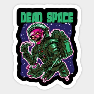 Dead Space Zombie Astronaut Sticker